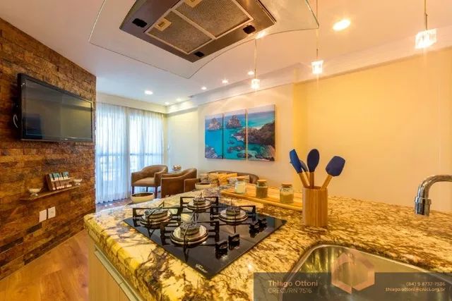 Apartamento Mobiliado à Venda em Ponta Negra, 55 m², 2 quartos 7 Apto em Ponta Negra009
